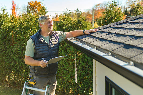 Professional Roofing technician working in Melcroft, PA
